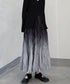 Gradient Wrinkled Skirt